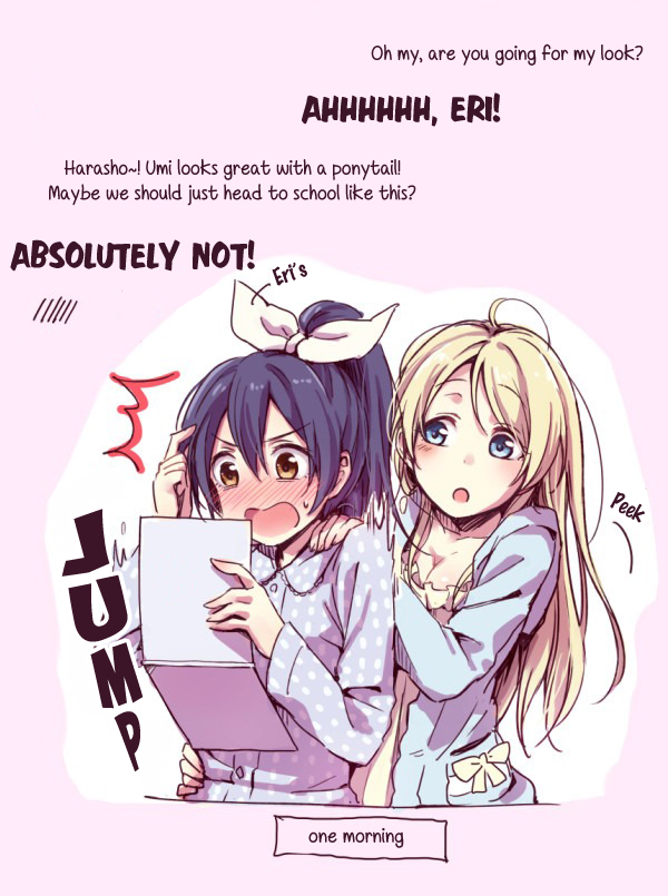 Dynasty Reader » Image › TMnR, NHFH Scanlations, Yuri, Love Live!, Eli ...